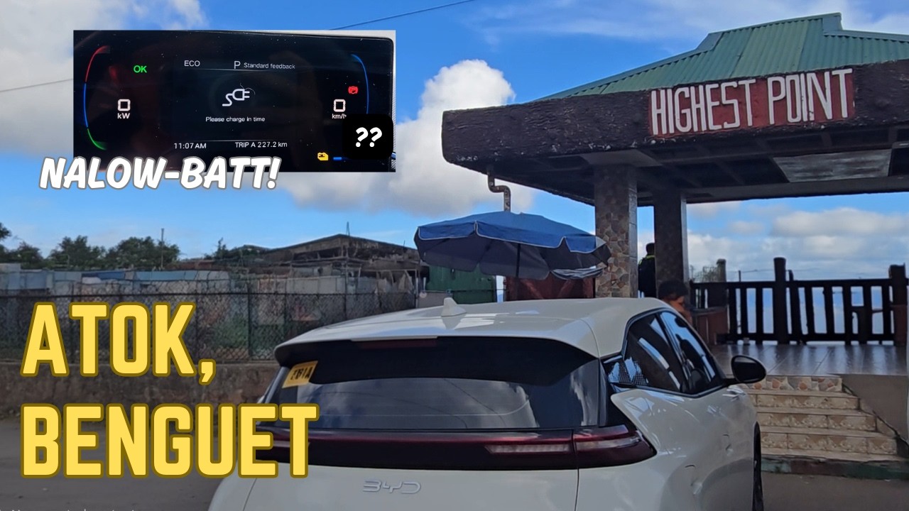 EV Adventure Gone Wrong? BYD Seagull Camping in Atok, Benguet (Low Battery Warning!)