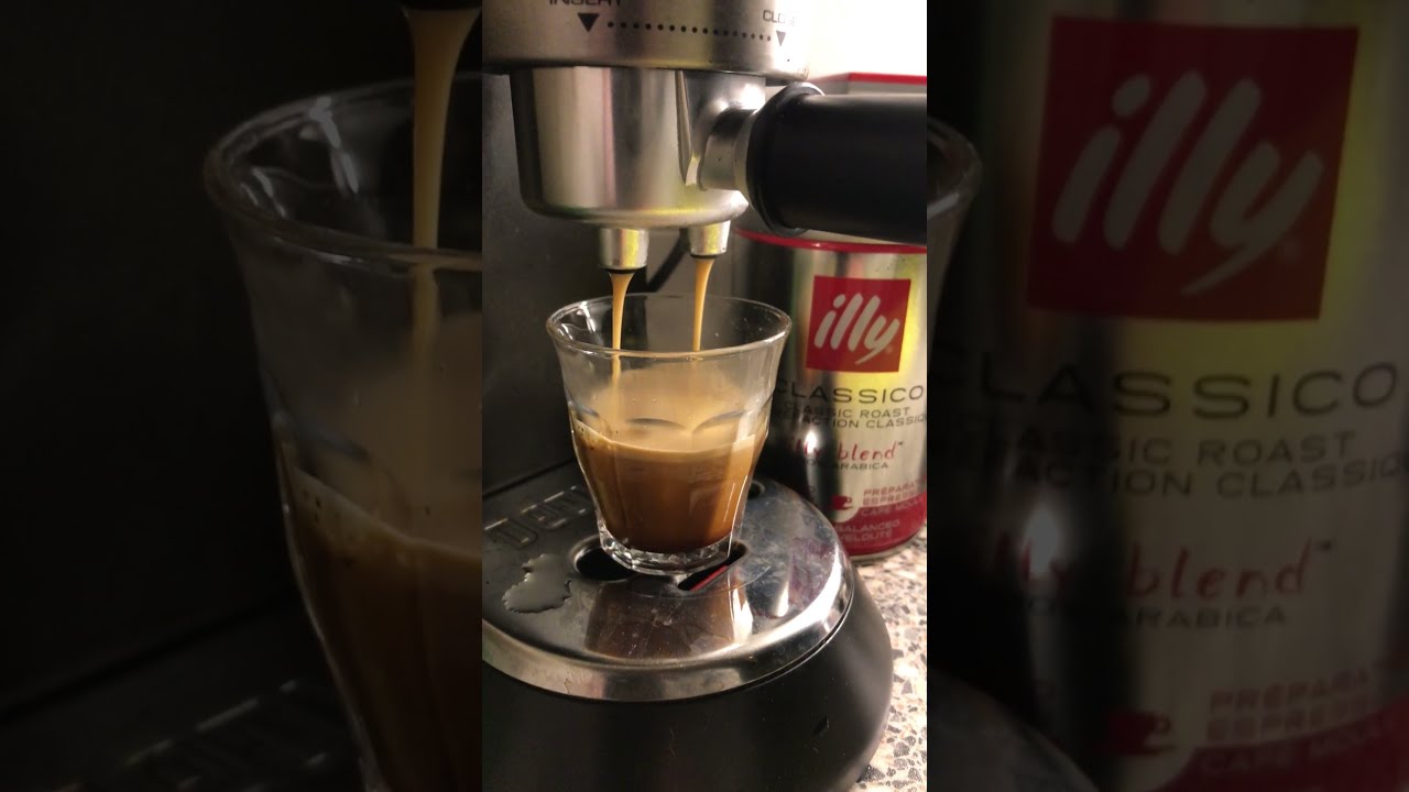 Every Day illy Espresso with de Delonghi Dedica 685