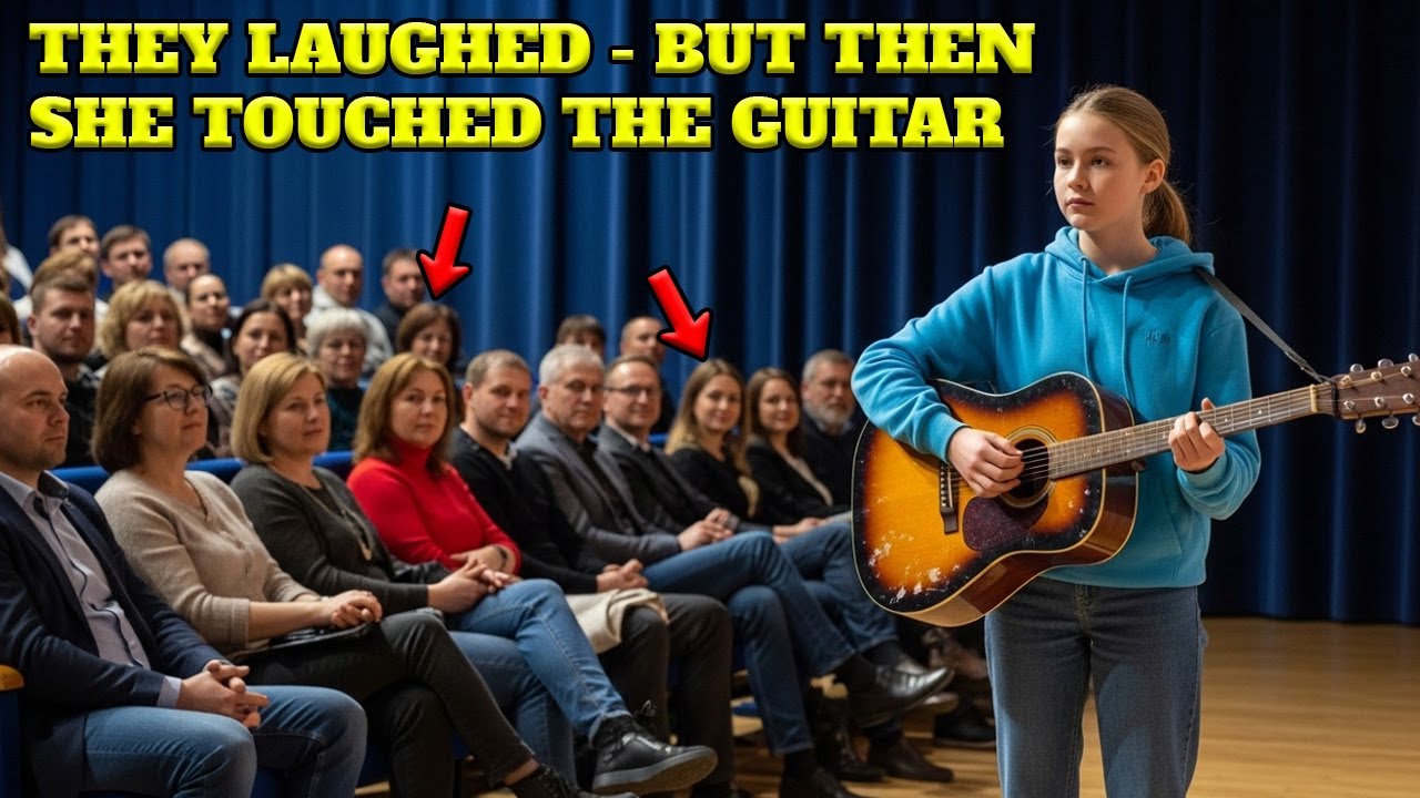 They Mocked the Janitor’s Daughter on Stage—Then She Played Guitar and Silenced the Room.....!