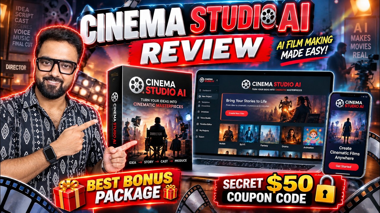 🎬 Cinema Studio AI Review 2026 | AI Film Making With Cinema Studio AI