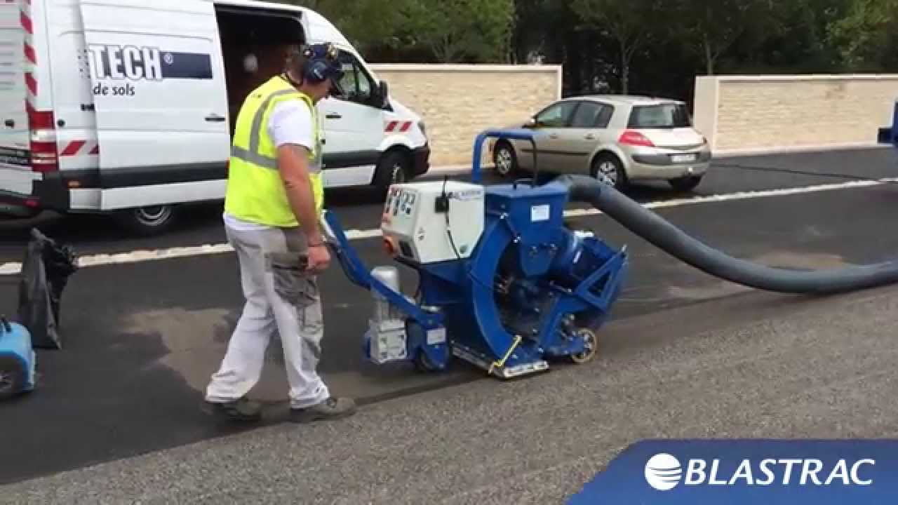 Shot Blaster | The Blastrac 2-20DT (Car Park Shot Blasting)