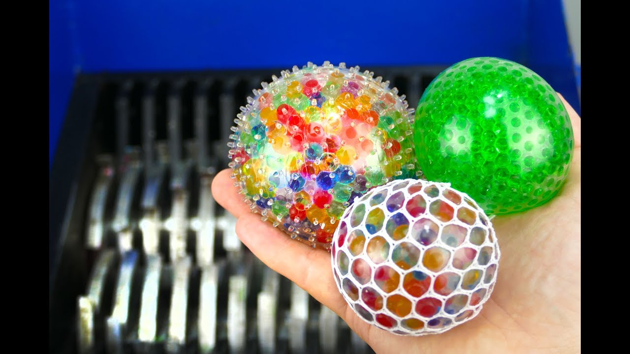 SHREDDING ORBEEZ ANTISTRESS BALLS!