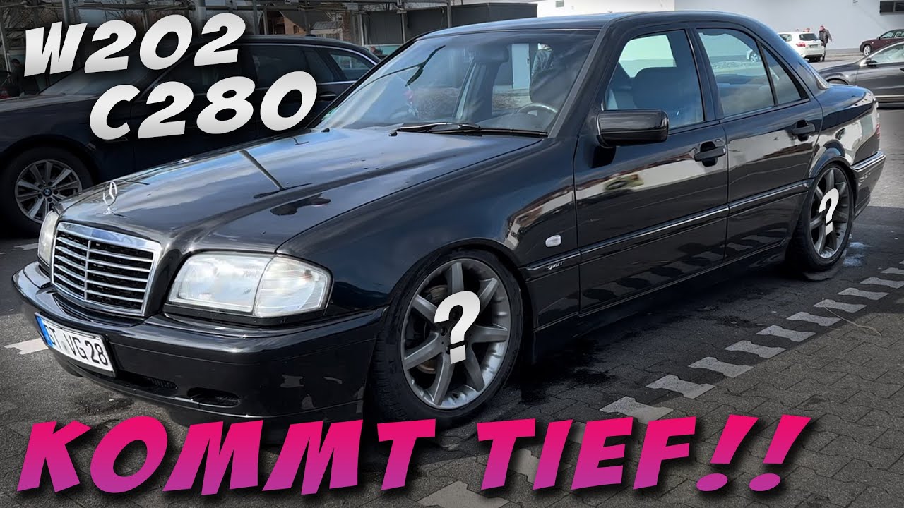 W202 C280 tieferlegen!! H&R Federn Tieferlegung