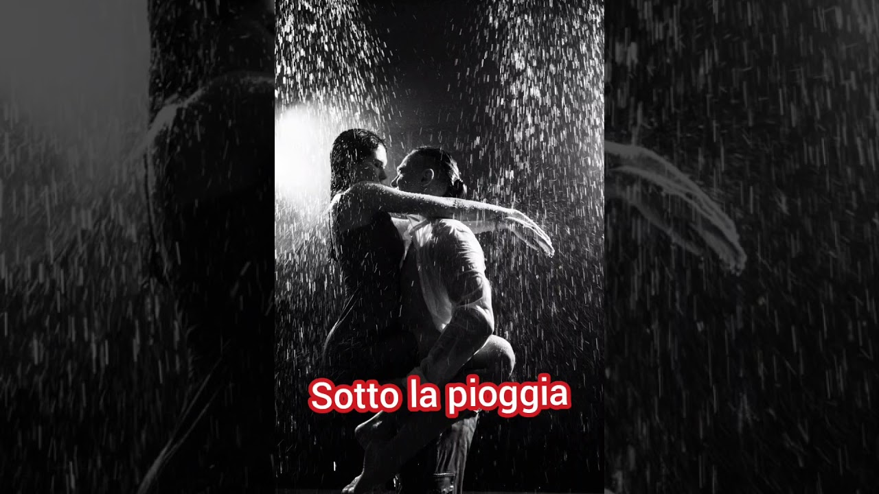 Sotto la pioggia