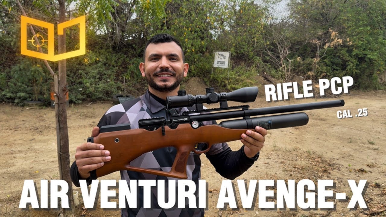 🔥 RIFLE PCP AIR VENTURI AVENGE-X | POTENCIA, CONTROL Y PRECISIÓN 💥