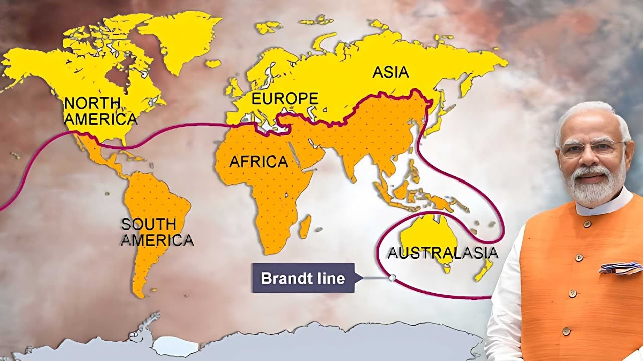 What is global north and Global South explain?