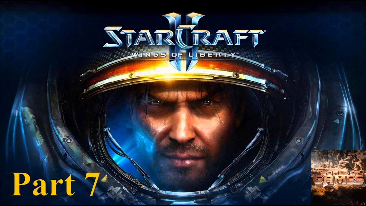 StarCraft II Wings of Liberty || No commentary || Campaign Playthrough || Part 7