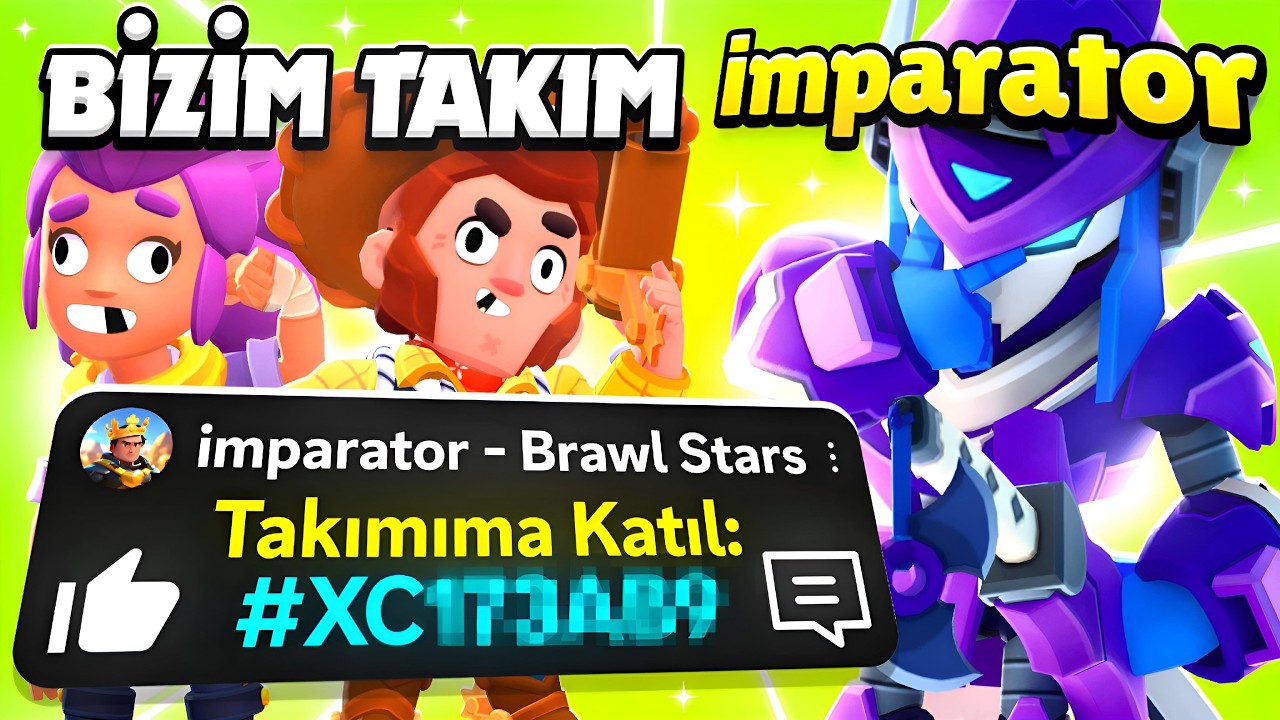 HER KAZANDIĞIMDA TAKIMIM DEĞİŞİYOR! Brawl Stars