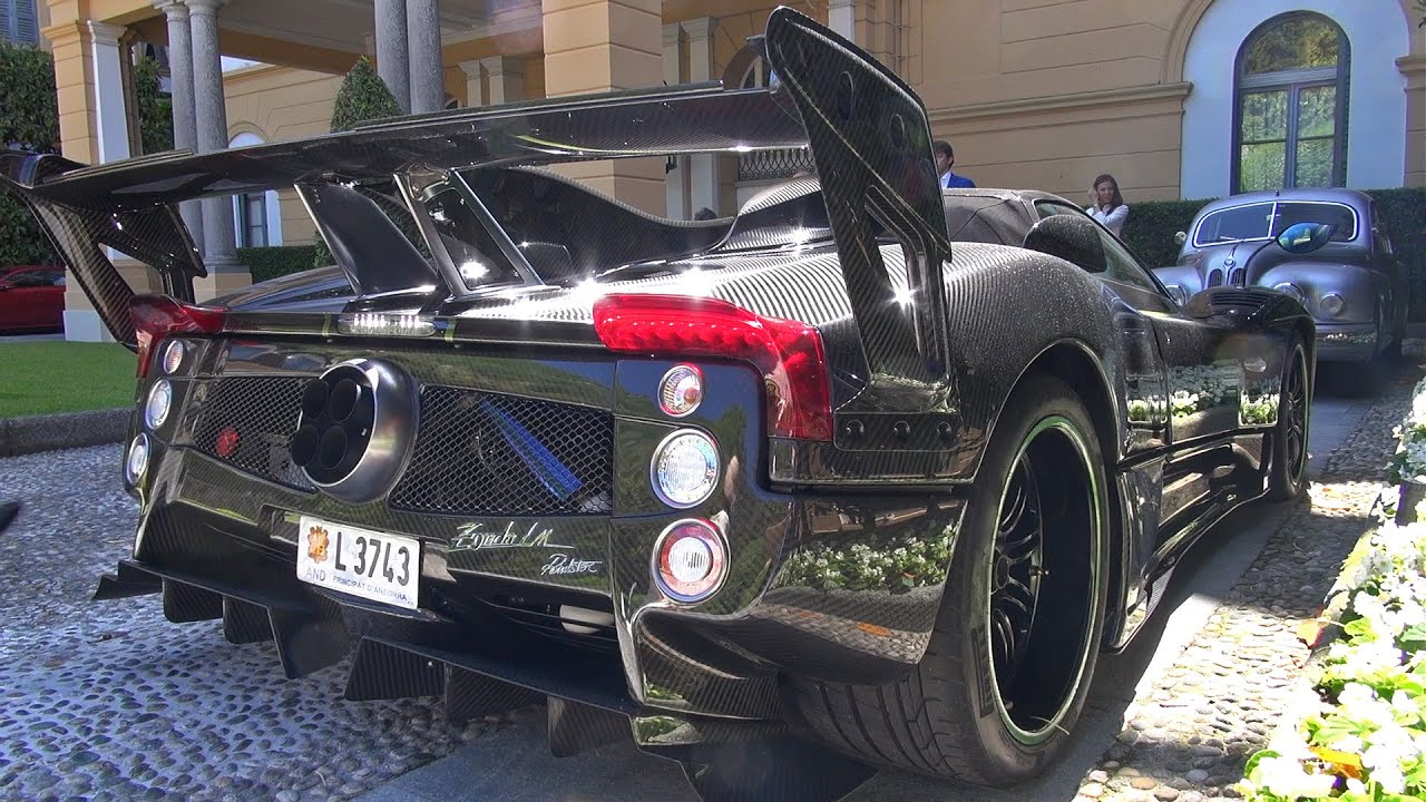 Pagani Zonda 760 LM Roadster - V12 Exhaust Sounds!