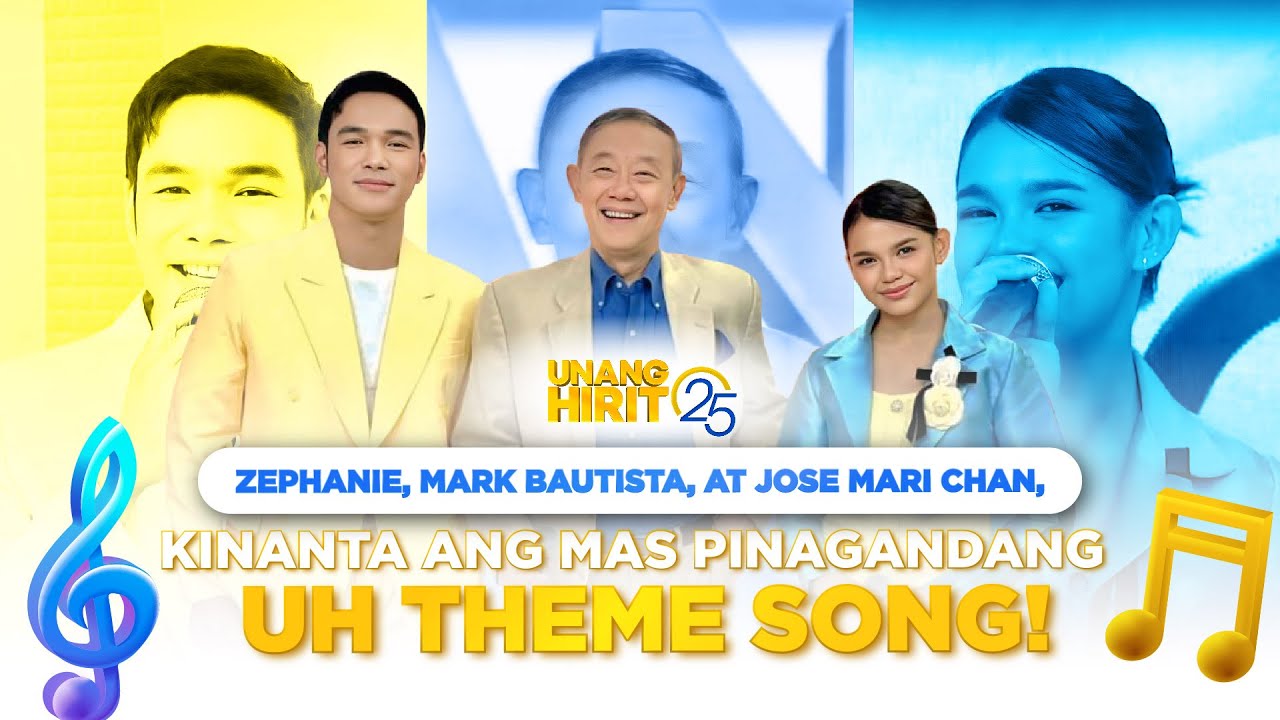 Zephanie, Mark Bautista, at Jose Mari Chan, kinanta ang mas pinagandang UH Theme Song! | Unang Hirit