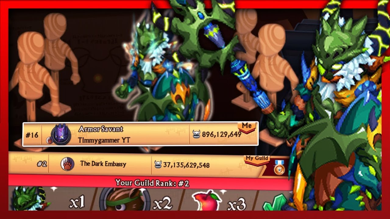 Knights and Dragons - MY HIGHEST SCORE EVER! Top 2 Bewitched Centaur Raid Results! 900million points