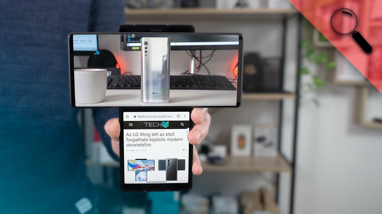 Na erre varrjatok...szárnyat (?) | LG Wing 5G teszt