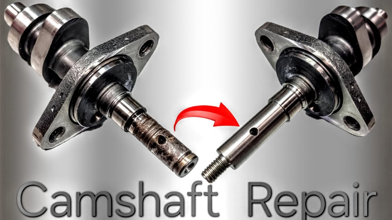 Camshaft Restoration - Water Pump Shaft Repair - KTM EXC 520 - year 2004