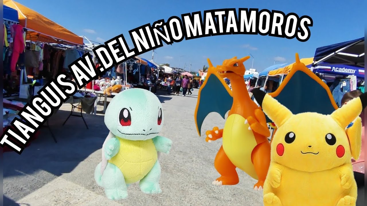 Tianguis Av. del niño que clase de Pokémon podemos encontrar