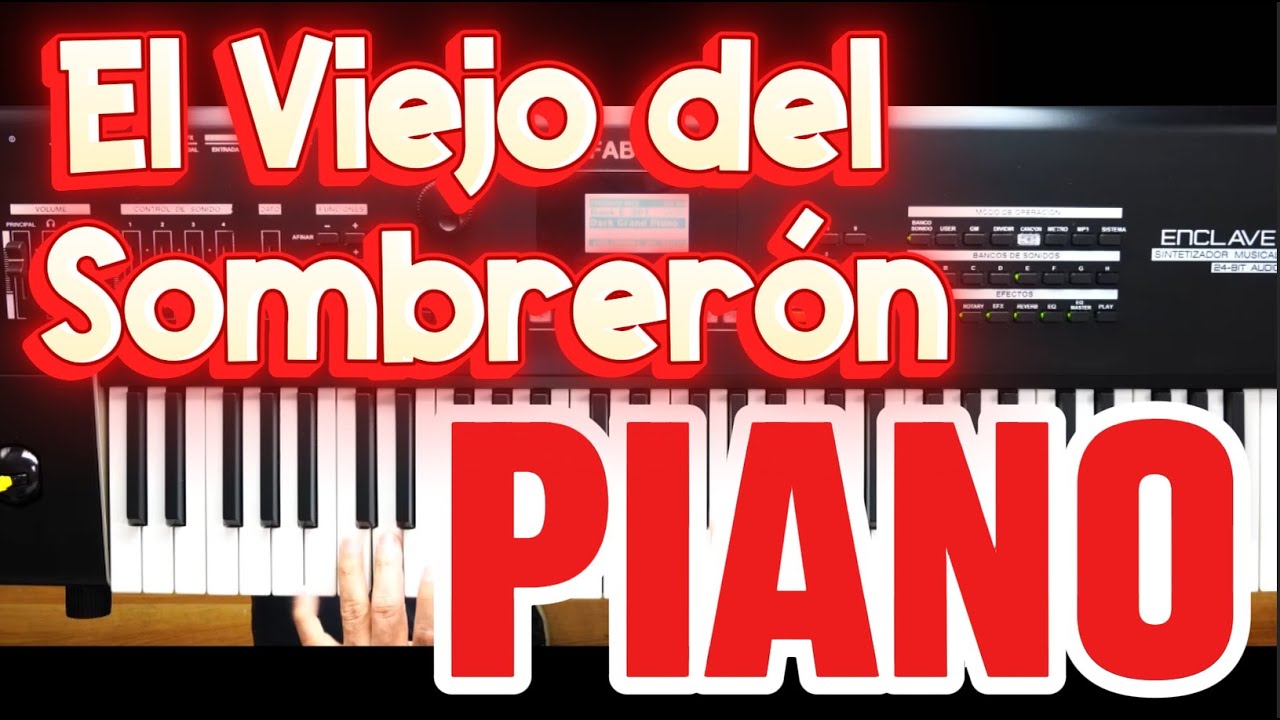 El Viejo del Sombreron Piano  #sonoradinamita  #cumbia #cumbias  #tecladistas