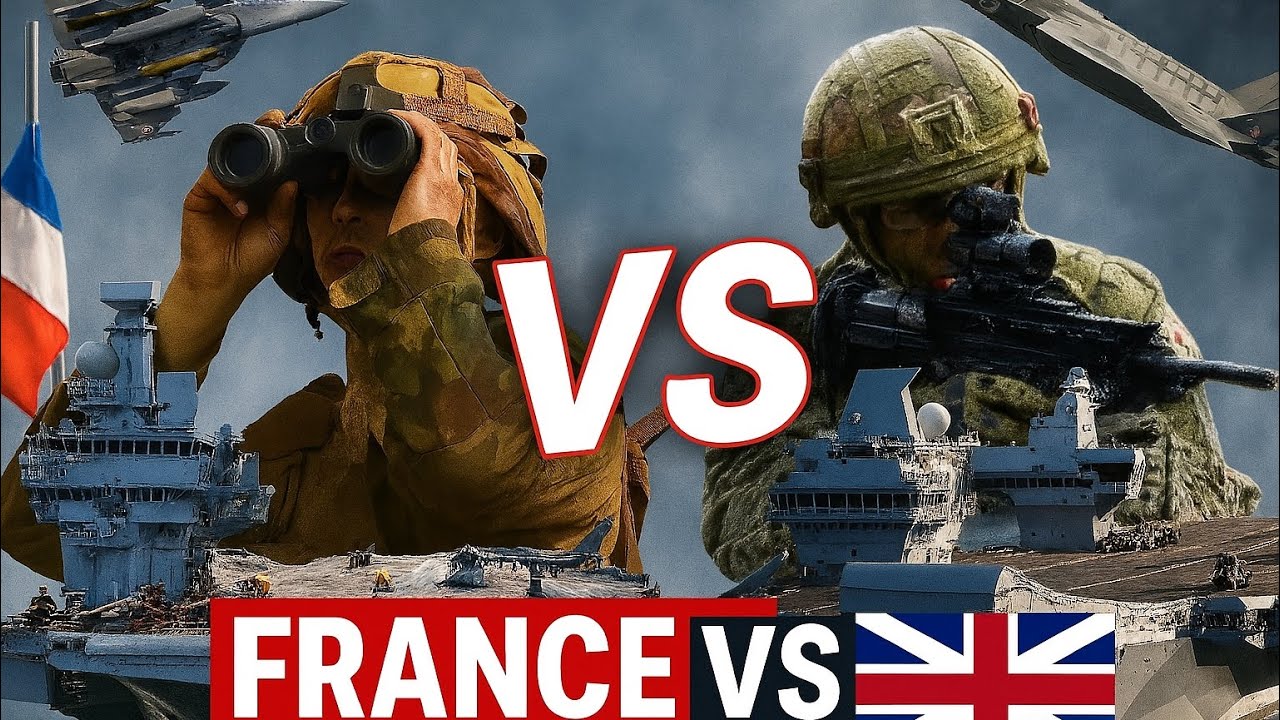 [🇫🇷vs🇬🇧]: Qui a l&rsquo;arm&eacute;e la plus puissante ?France ou Royaume-Uni ?