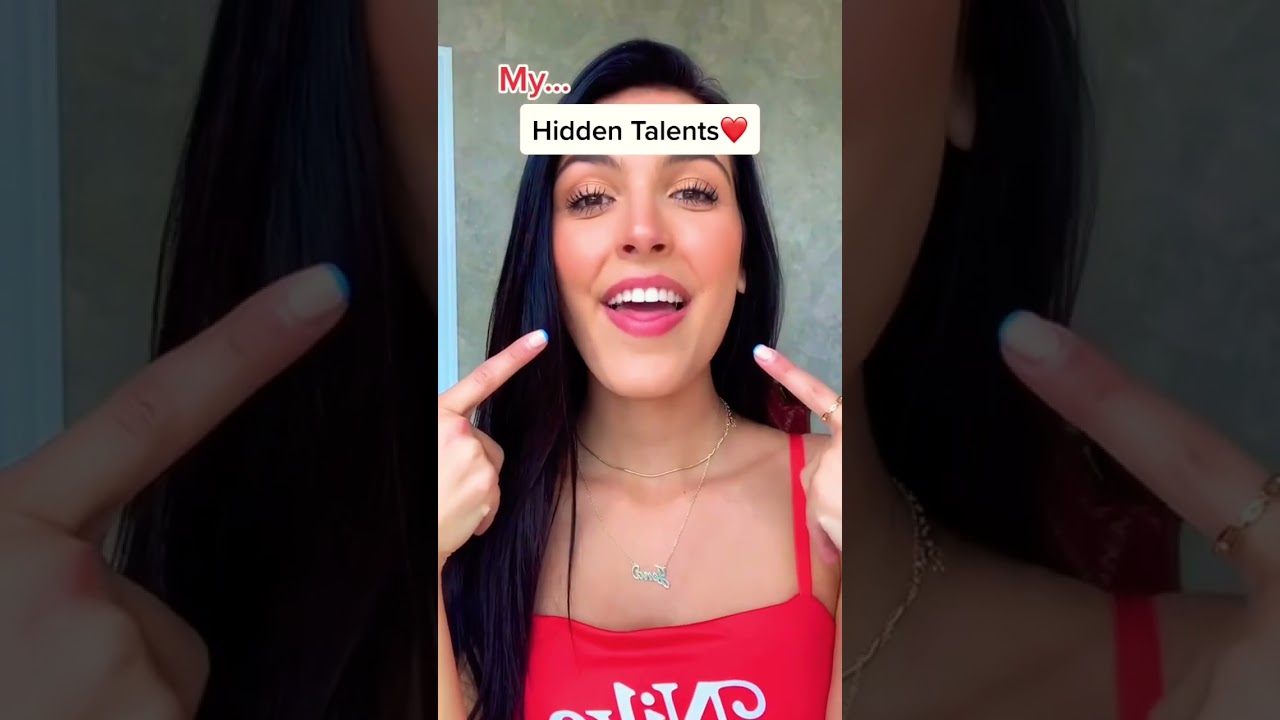 My hidden talents! What are yours?! #shorts