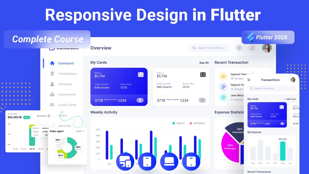 Responsive Design in Flutter: A Complete Course