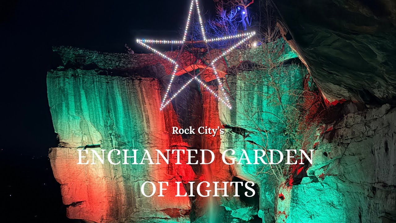 Rock City’s Enchanted Garden of Lights 2025 ✨