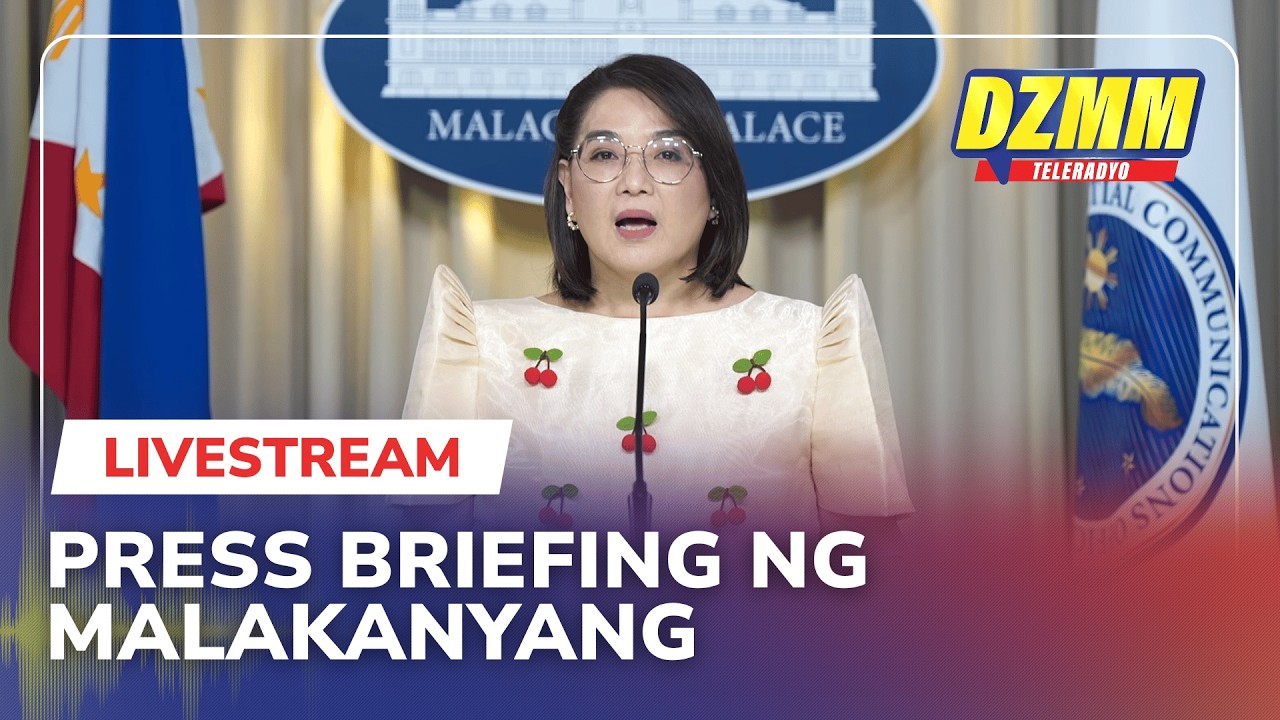 LIVE: Palace holds press briefing | DZMM Teleradyo (10 April 2026)