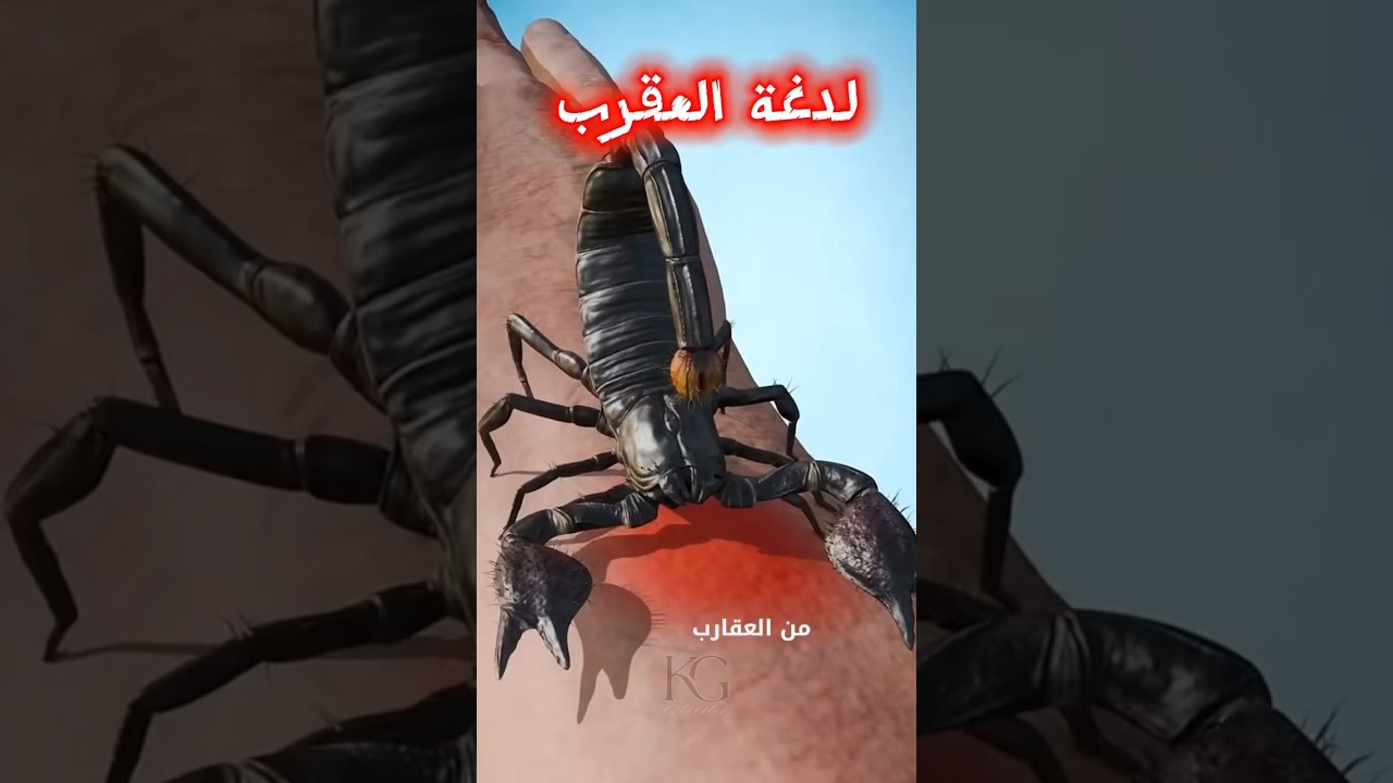 ما لا تعرفه عن لدغة العقرب..!  #هل_تعلم