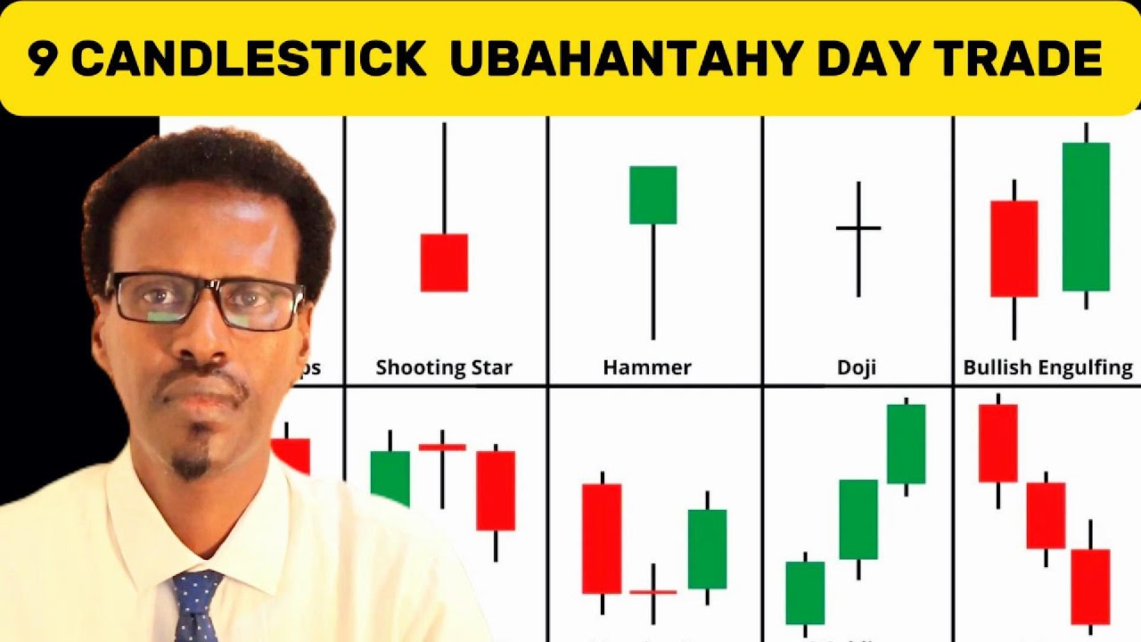 TRADING LESSON 1: 9 CANDLESTICK PATTERNS UGU WANAAGSAN TRADING LONA BAHANYAHY TRADER KAST IN U BARTO