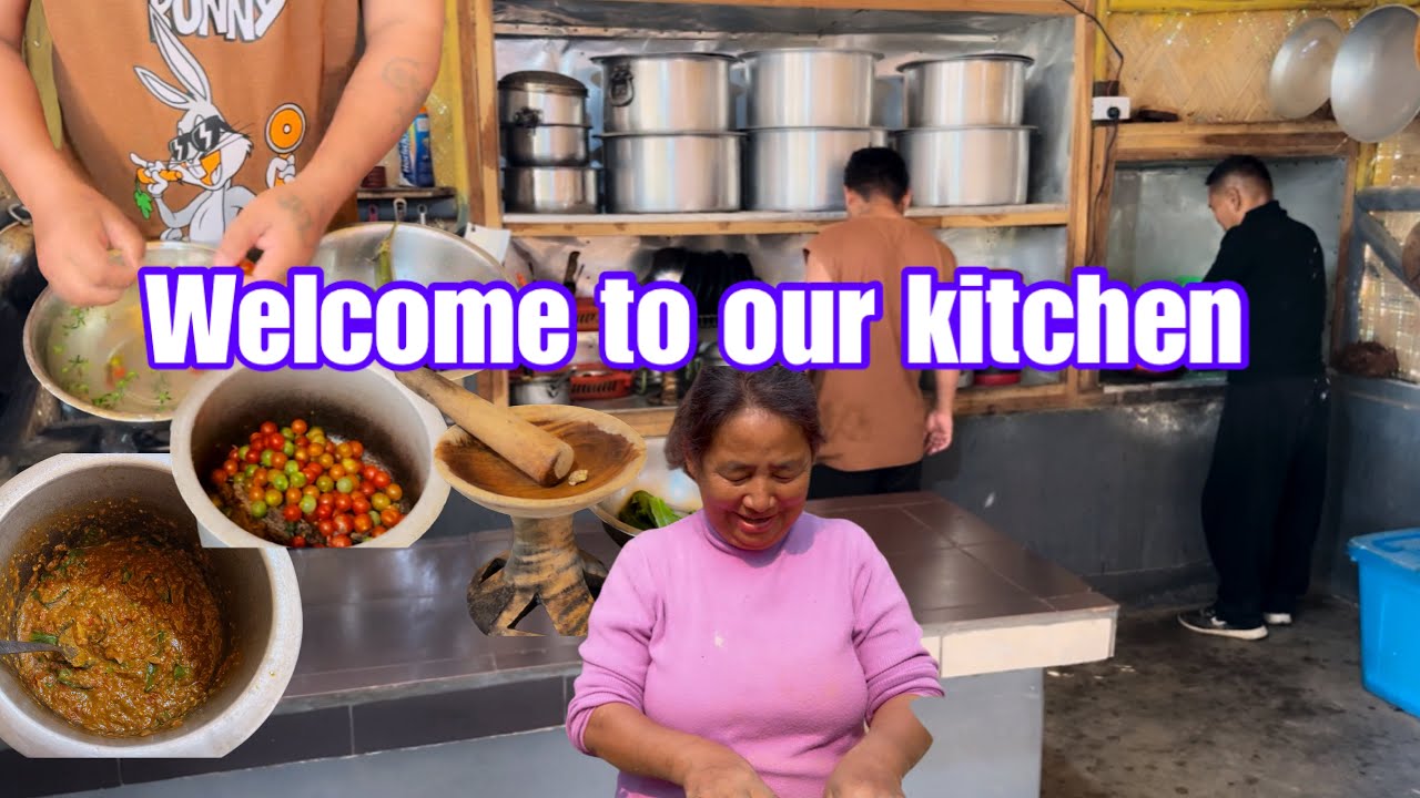 Sumi Naga kitchen organic vegetable cook and eat village life 