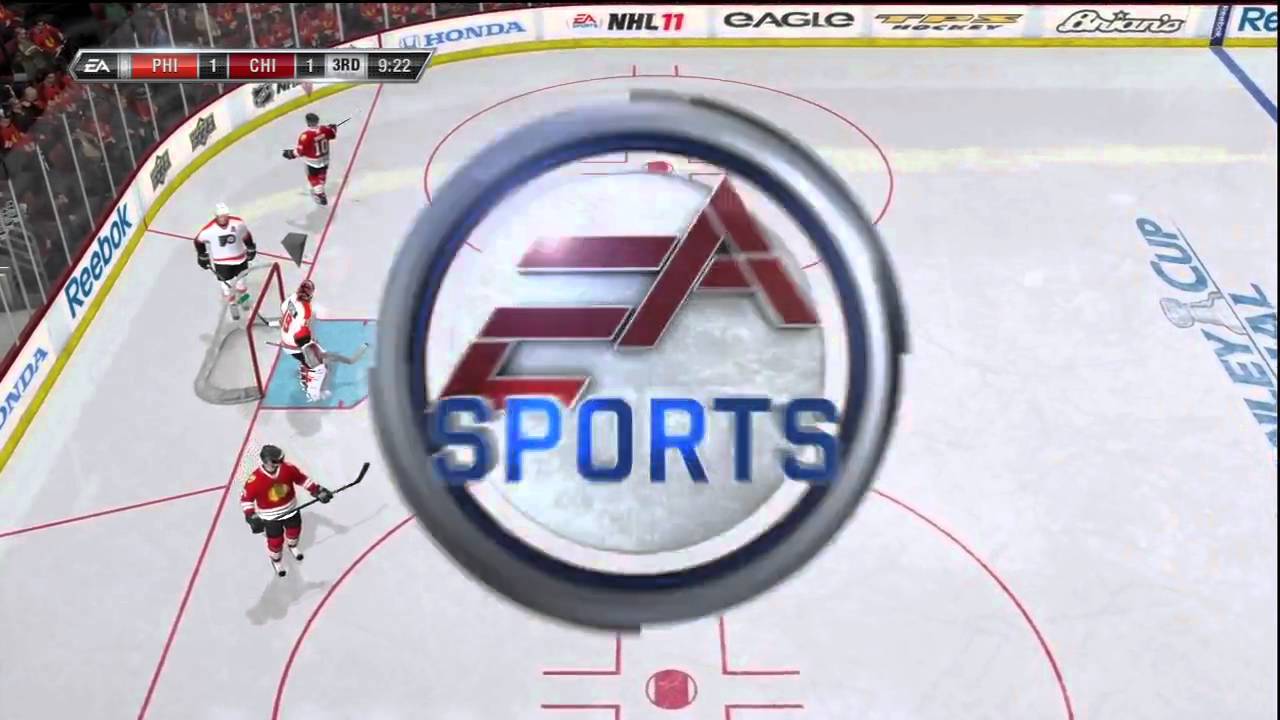 NHL 11 Gameplay  [HD]  Xbox 360