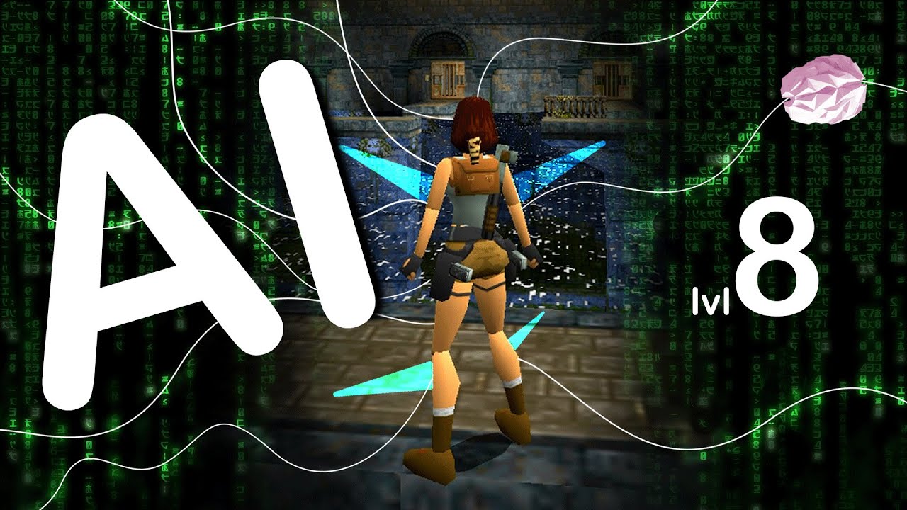 Self-Aware Lara Croft Plays Tomb Raider - Level 8 - The Cistern