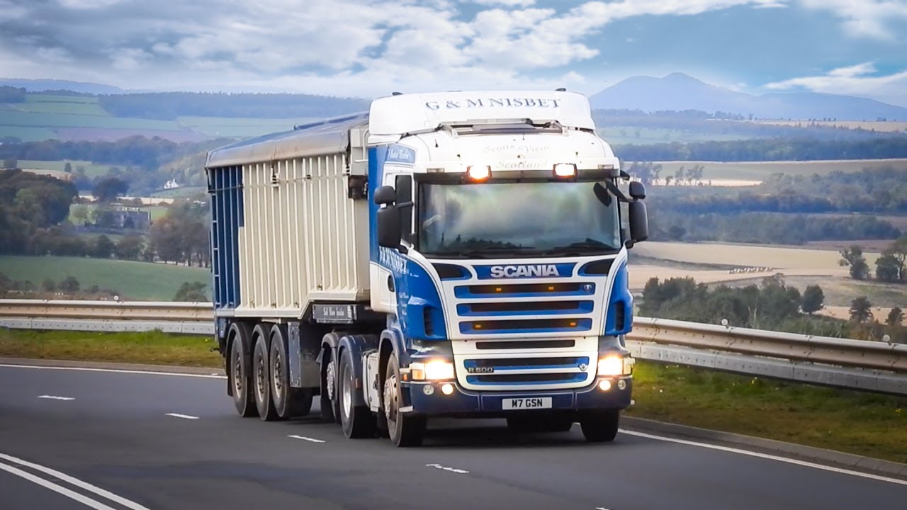 Truck Spotting in Scotland - A68