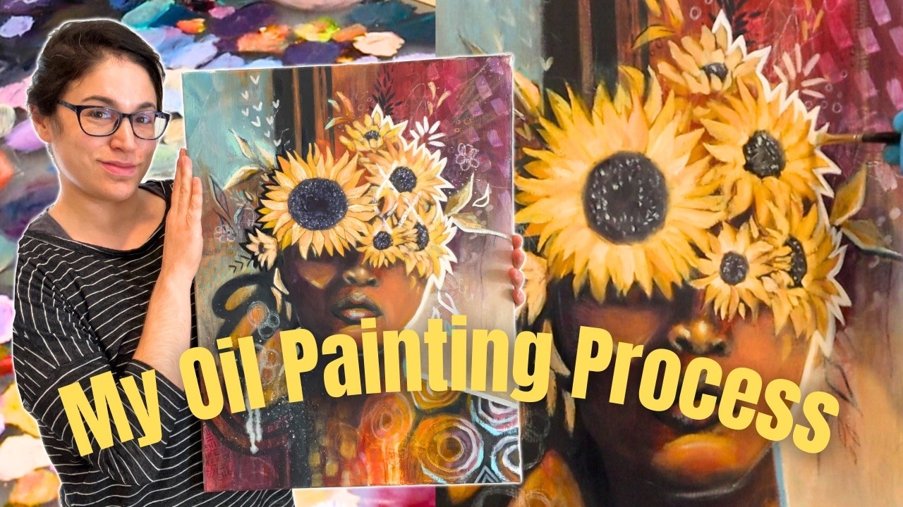 How I create my oil paintings