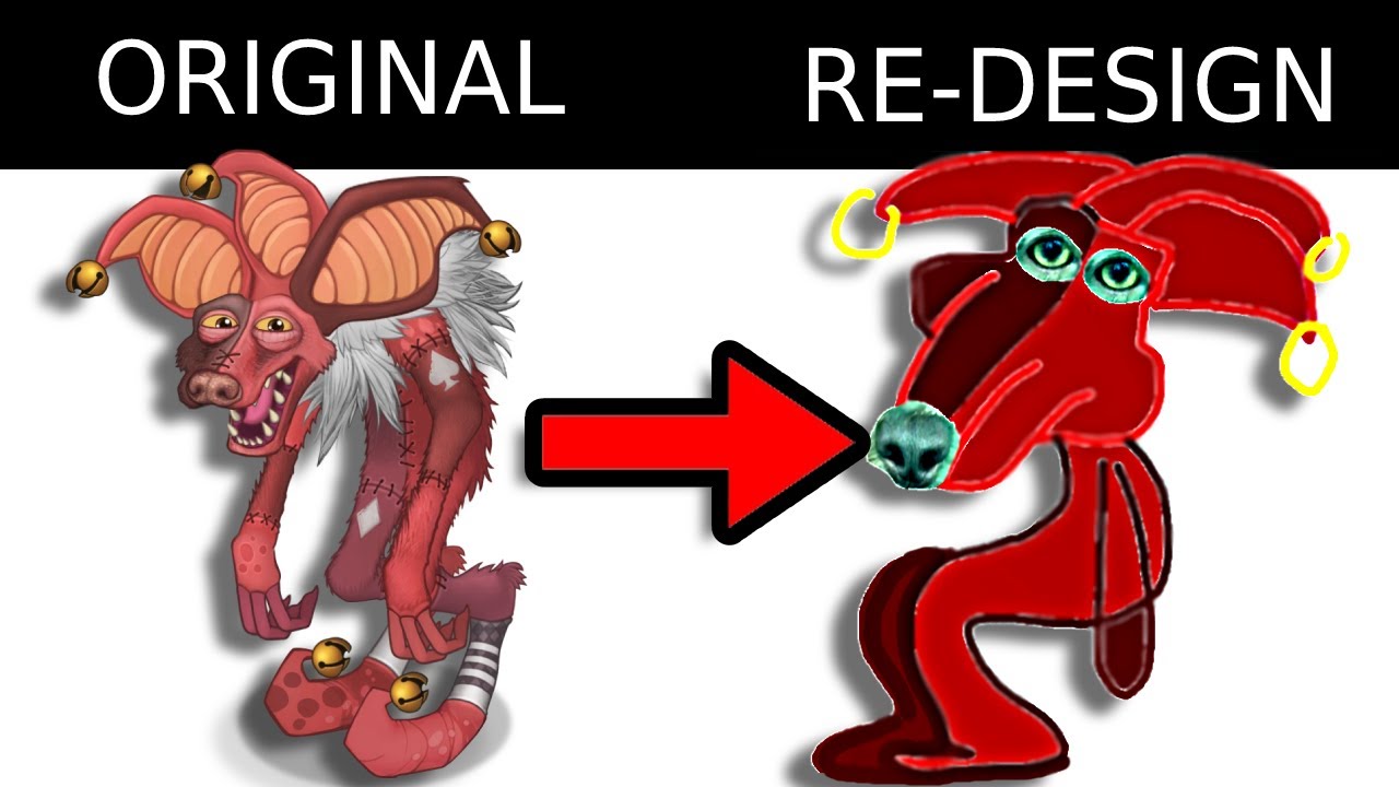 I Tried to Redesign My Singing Monsters...