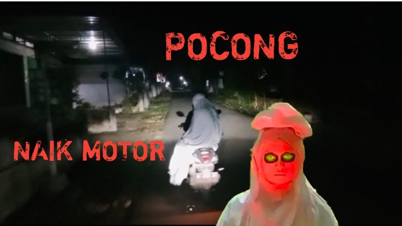 Naik seped4 Motor dibonceng Hantu