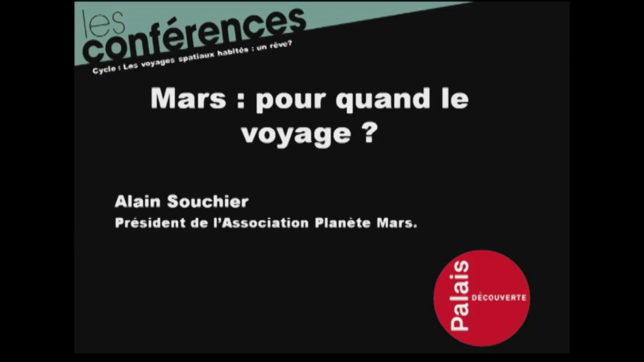 Mars : pour quand le voyage ?