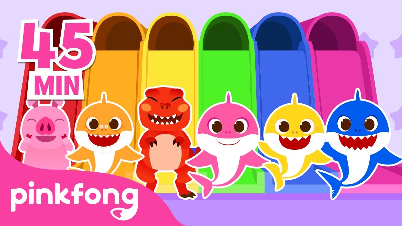 Baby Hai im Spielpark🎈| Kinderlieder Mix zum Spielen und Singen | Pinkfong! Baby Hai Kinderlieder