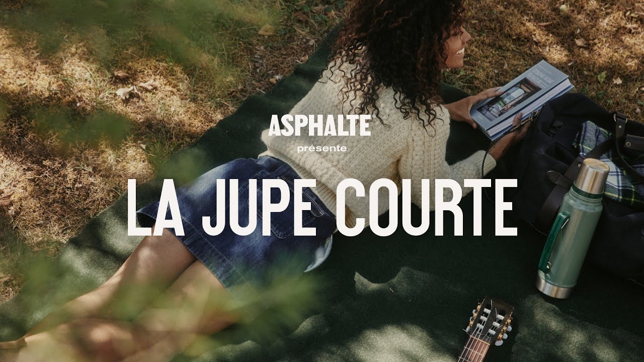 La Jupe Courte - ASPHALTE FEMME