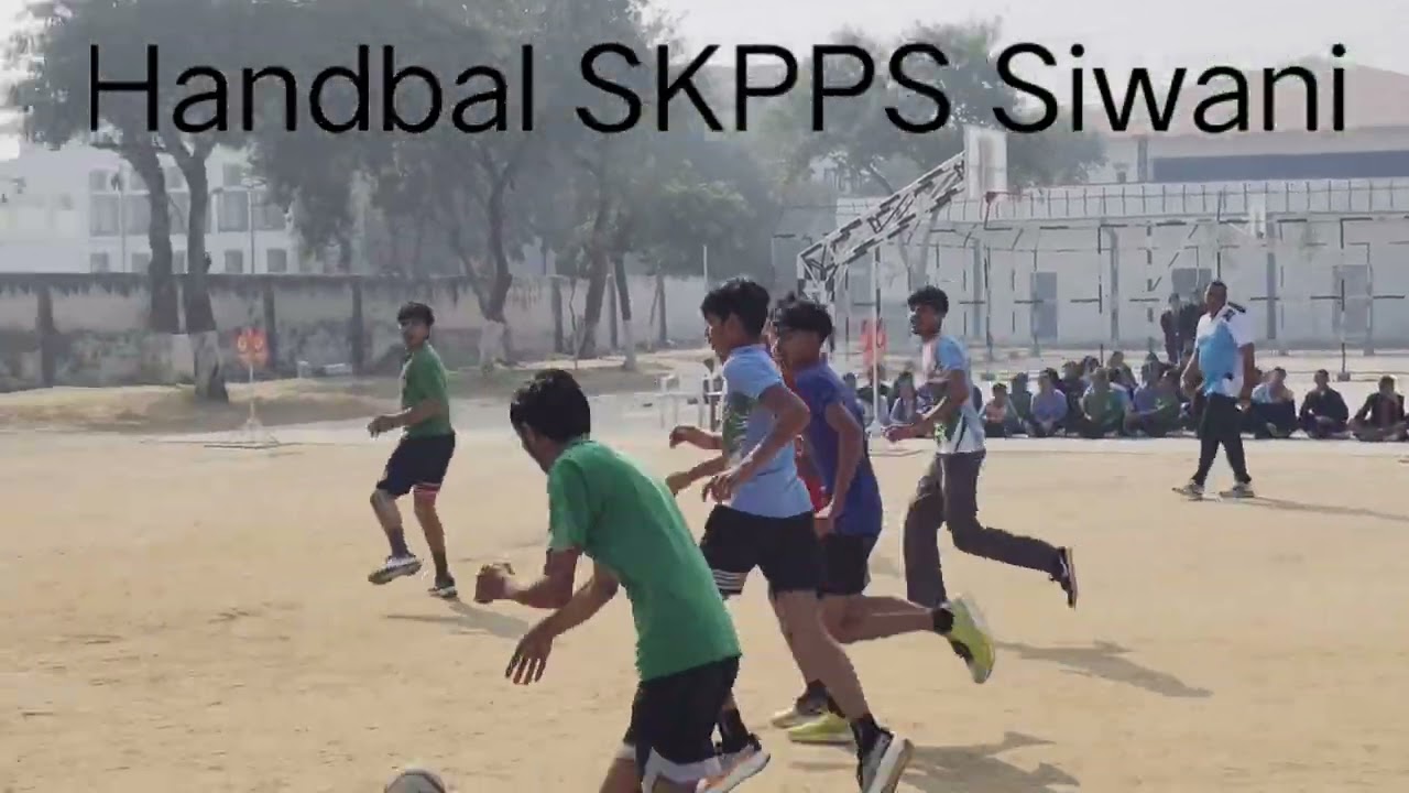 Gandhi v/s Subhash inter house # Handball competition # SKPPS Siwani