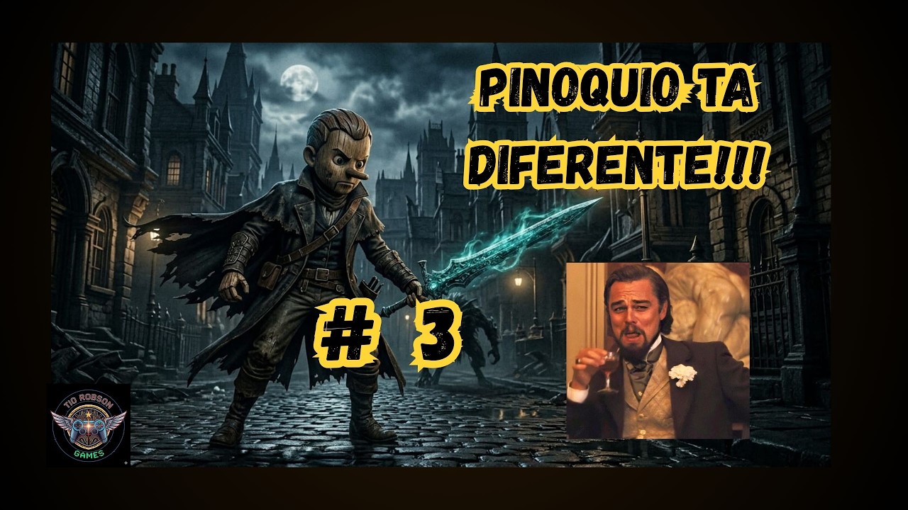 PART 3 - O JOGO DO PINOQUIO Lies of P - Dublado com IA + DLC