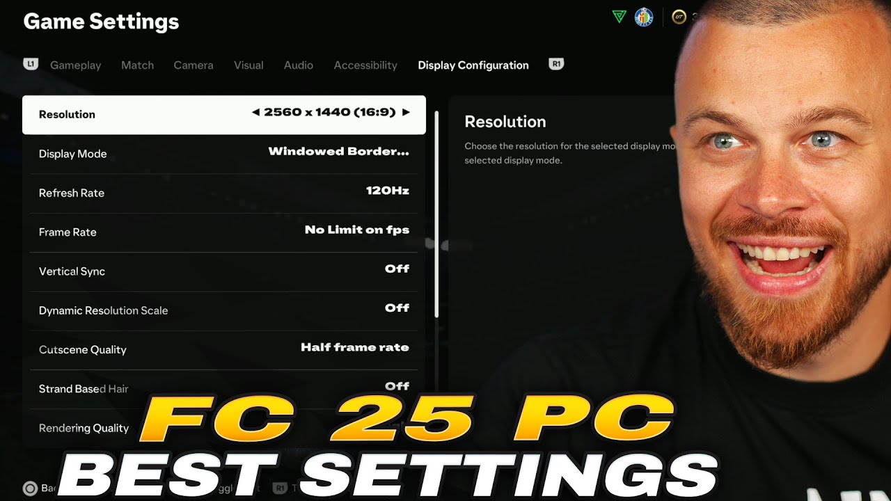 ЛУЧШИЕ настройки Nvidia и конфигурация дисплея для ПК EA FC 25, которые позволят разблокировать 3...