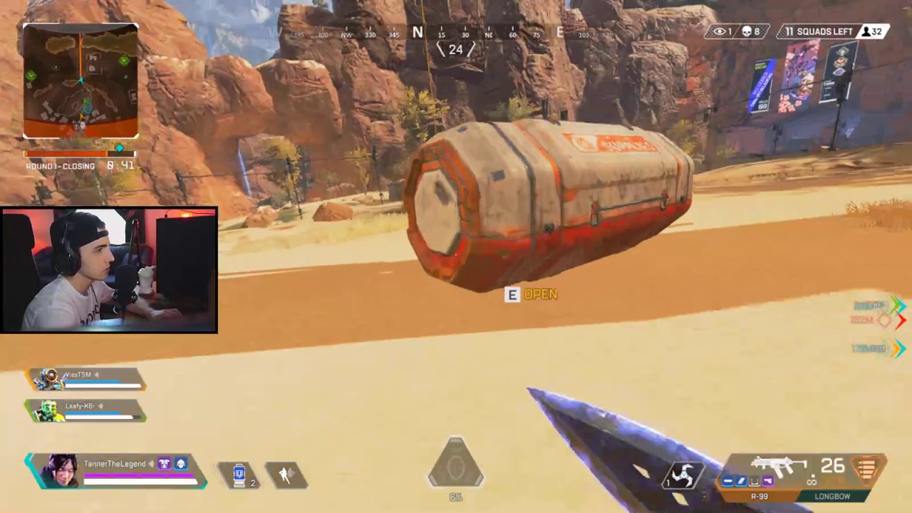 TannerSlays | 35 KILL GAME w/ TSM_Viss! (Apex Legends Gameplay)