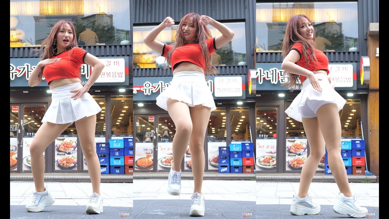 여름여름해 | 여자친구 - 해피니스(Happiness) 사랑 180915 홍대 버스킹 chulwoo 직캠(Fancam)
