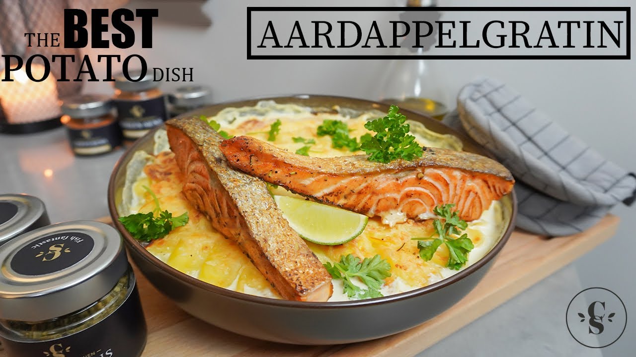 Hoe maak je aardappelgratin met gebakken zalm ?  |  Chefs Sens |  Kookvideo #3