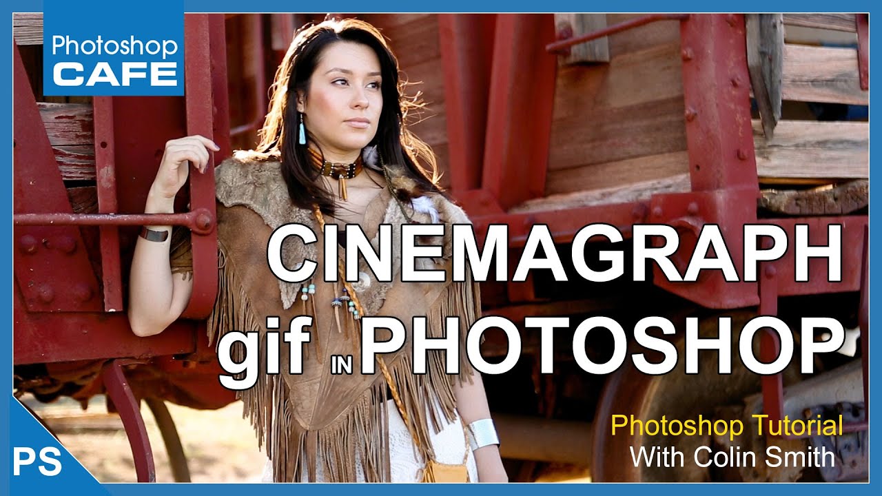 Make a CINEMAGRAPH in Photoshop tutorial & make a gif