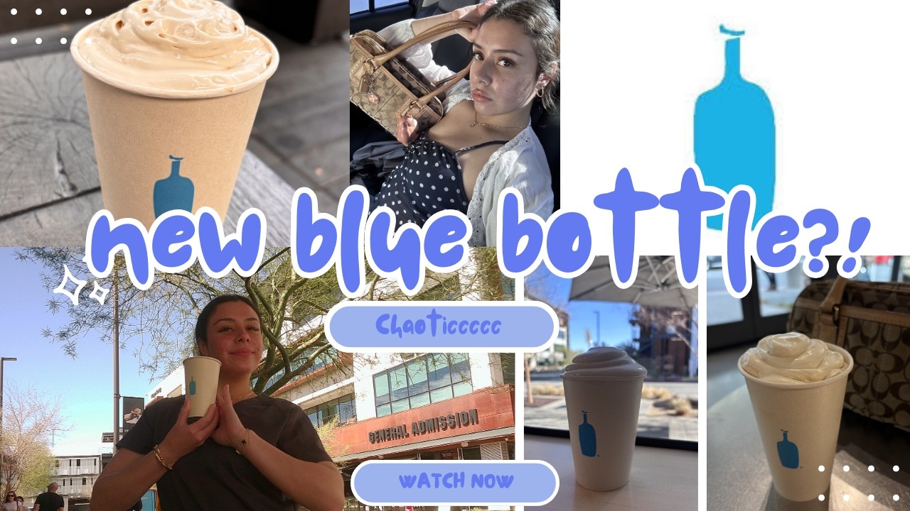 CAT GOES TO THE BLUE BOTTLE GRAND OPENING!