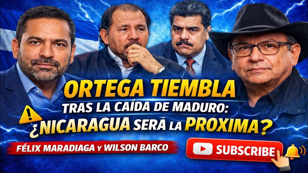 Ortega en pánico tras la caída de Maduro | ¿Nicaragua al borde del colapso?