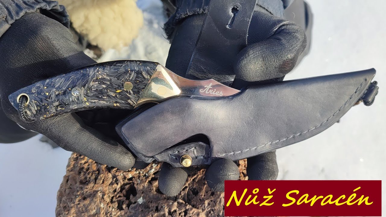 Nůž Saracén. Dárek na zakázku.