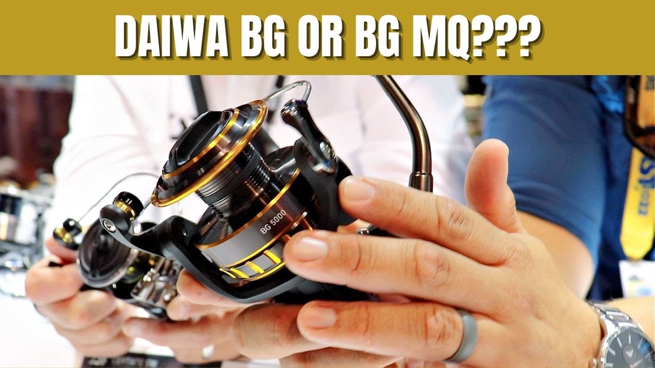 Какая катушка лучше: Daiwa BG или BG MQ?