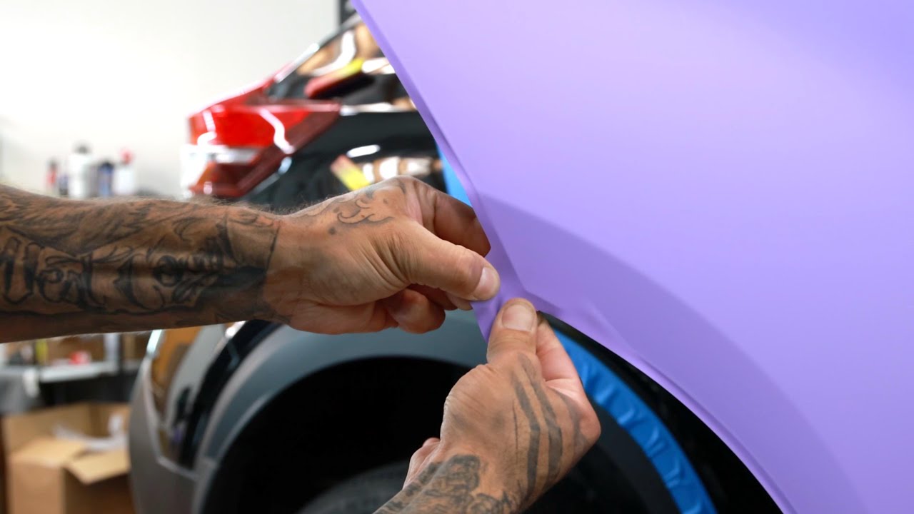 How to wrap a door - Tinybot Vinyl Ultra Matte Film