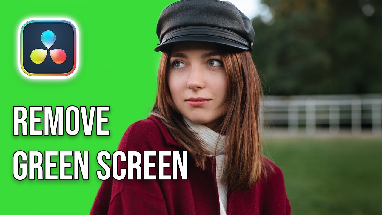 How to REMOVE Green Screen in Davinci Resolve 19
