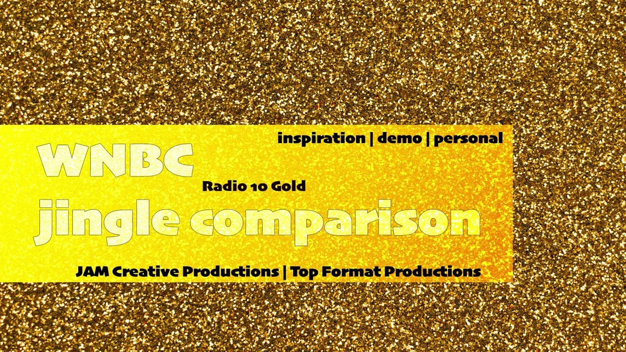 WNBC jingle comparison JAM Creative Productions and 